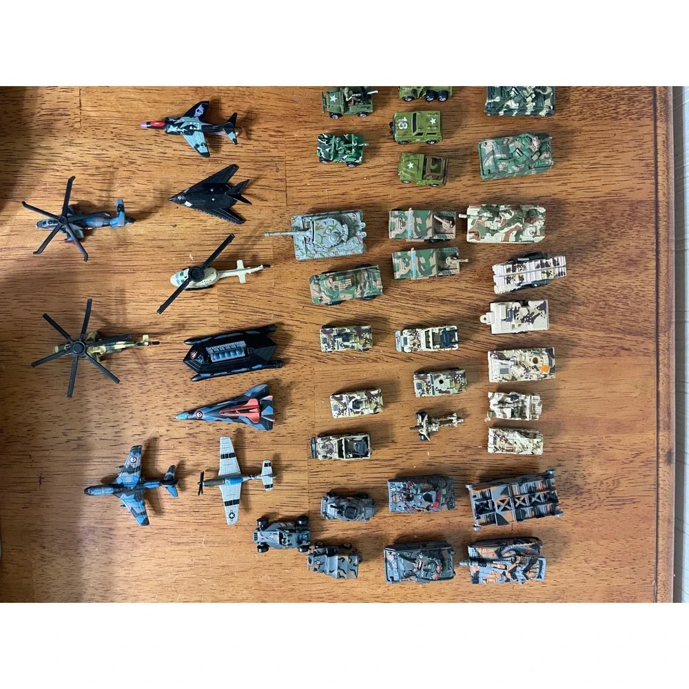 Vintage Micro Machines Galoob 50 Vehicles Military Various Playsets